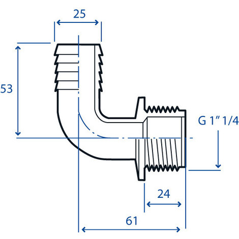 RACCORDO CURVO G 1